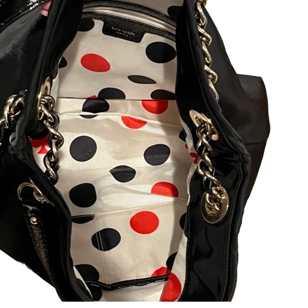 Kate Spade Nylon Bag with Chain Straps - Picture 8 of 10